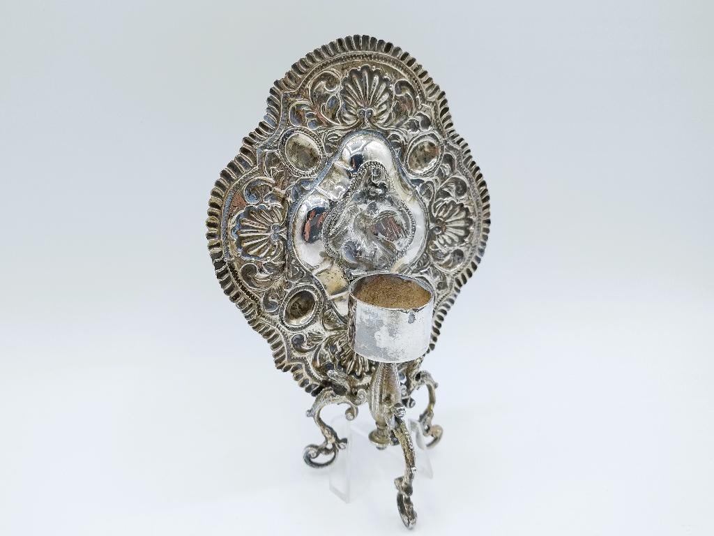 Zilveren suikertafel, Friesland, Verzenden, Zilver