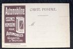 Reclame Automobiline Essence Homogene + auto, Verzenden, Voor 1920, Ongelopen, Voertuig