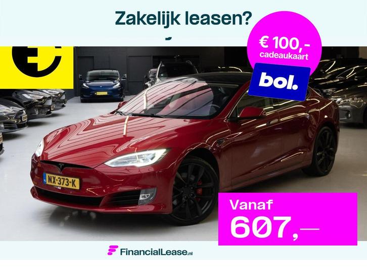 Tesla Model S P100D Performance | Gratis Supercharger* | 21, Auto's, Tesla, Bedrijf, Lease, Financial lease, Model S, 360° camera