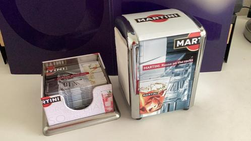 Martini Bar Assescoires Onderzetters en Servetjes, Verzamelen, Merken en Reclamevoorwerpen, Nieuw, Gebruiksvoorwerp, Ophalen of Verzenden