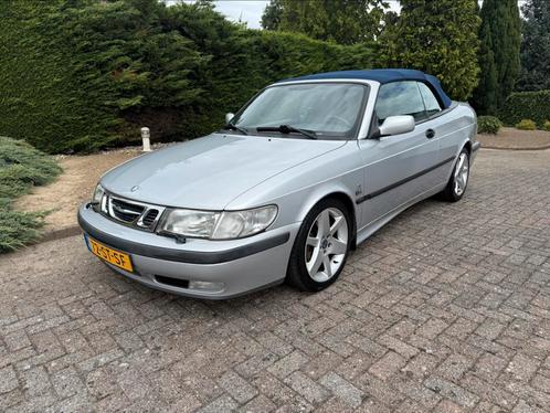Saab 9-3 2.0 T Cabrio 2002 Grijs, Auto's, Saab, Particulier, Saab 9-3, ABS, Airbags, Airconditioning, Boordcomputer, Centrale vergrendeling