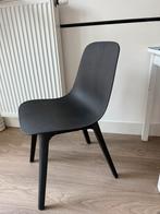 Set of 3 IKEA ODGER Chairs – Anthracite Black, Ophalen, Gebruikt, Zwart