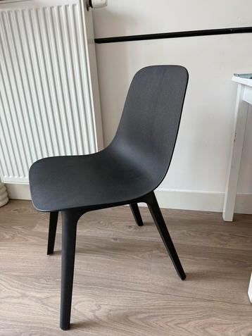 Set of 3 IKEA ODGER Chairs – Anthracite Black beschikbaar voor biedingen