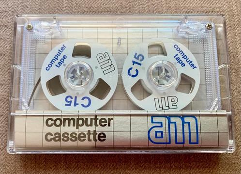 Zeldzaam Reel to reel R2R AM C15 Computercassettebandje tape, Cd's en Dvd's, Cassettebandjes, Gebruikt, Voorbespeeld, 1 bandje