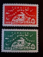Turkije 1959 NATO, Postzegels en Munten, Ophalen of Verzenden, Overige landen, Postfris