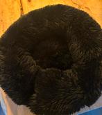 Hondenmand pluche zwart ZGAN, Ophalen of Verzenden, Zo goed als nieuw, Stof