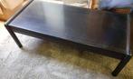 Wengé bamboe salontafel, Ophalen, Gebruikt, 100 tot 150 cm, 50 tot 100 cm