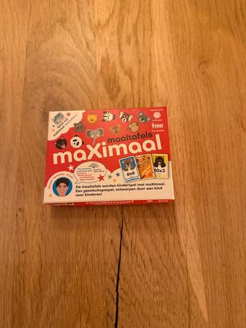 Maximaal maaltafels kaart spel beschikbaar voor biedingen