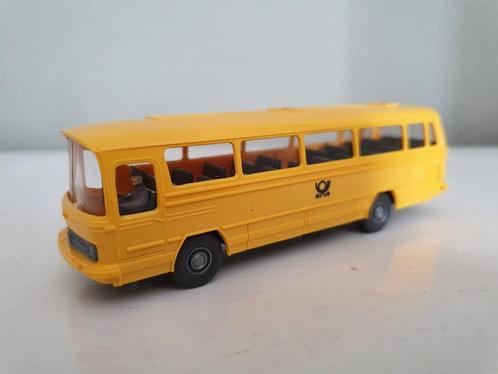 Wiking Mercedes Benz O302 bus Deutsche Bundespost DBP 1:87, Hobby en Vrije tijd, Modelauto's | 1:87, Zo goed als nieuw, Bus of Vrachtwagen