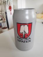 Bierpul GS Spatenbrau Munchen - 1 L, Verzamelen, Overige merken, Pul(len), Zo goed als nieuw, Ophalen