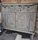 Indonesische teakhouten kast, Huis en Inrichting, Ophalen, 50 tot 75 cm