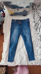 High Waist Skinny Jeans - Exposed Button Fly - Size 46, Kleding | Dames, Broeken en Pantalons, Blauw, Yessica, Maat 46/48 (XL) of groter