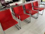 Arco frame stoel ontwerper Burkhard Vogtherr (4 stuks), Huis en Inrichting, Stoelen, Overige materialen, Vier, Design, Gebruikt