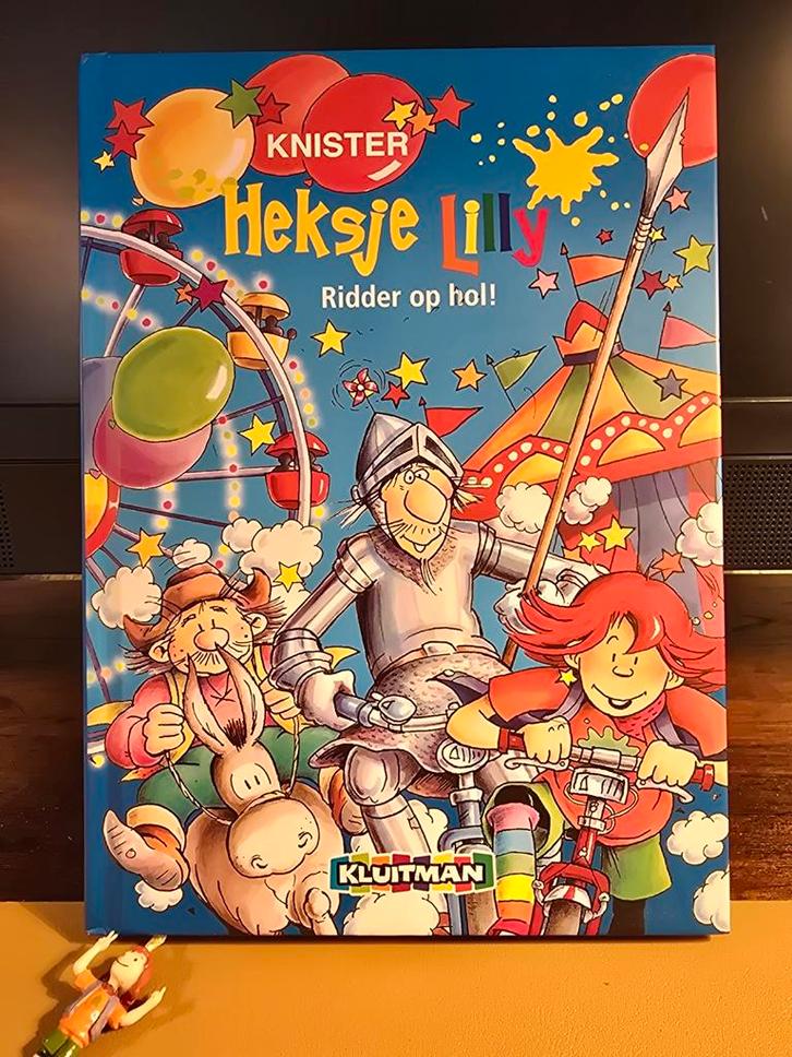 Heksje Lilly: Ridder op hol!, Boeken, Kinderboeken | Jeugd | onder 10 jaar, Zo goed als nieuw, Fictie algemeen, Ophalen of Verzenden