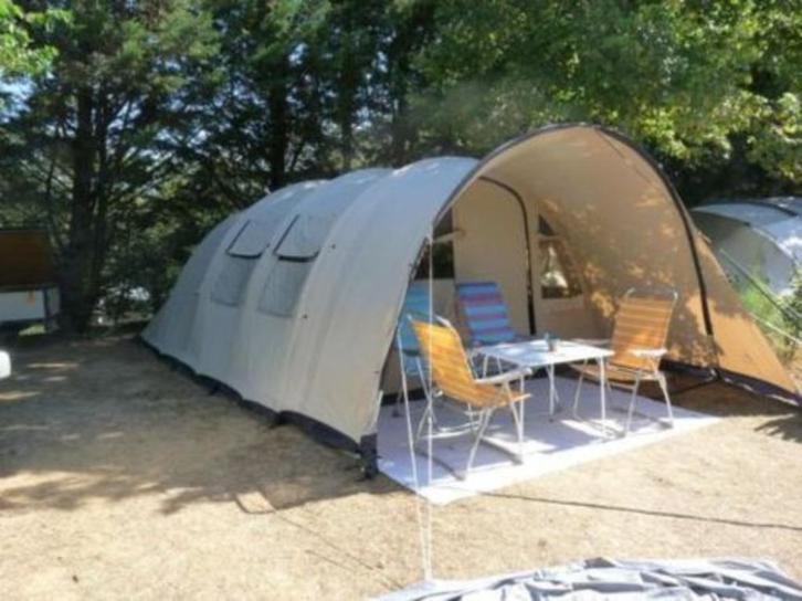 Bardani Prestige Villanova 400 6 persoons tunneltent + tapij, Caravans en Kamperen, Tenten, tot en met 6, Gebruikt, Ophalen