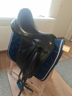 Fairfax monoflap dressuurzadel 17,5inch zwart, Dieren en Toebehoren, Ophalen of Verzenden, Zo goed als nieuw, Dressuur