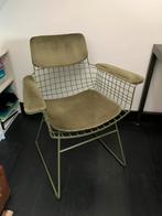 Groene HKliving Wire Armchair stoel met kussens erin., Huis en Inrichting, Stoelen, Ophalen, Zo goed als nieuw, Overige kleuren