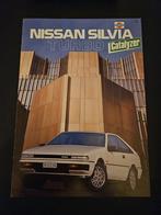 Brochure Nissan Silvia Turbo 1986, Ophalen of Verzenden, Zo goed als nieuw, Nissan