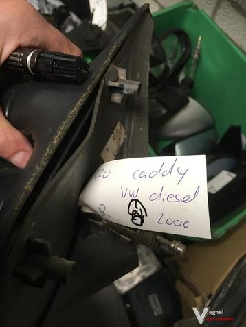 Vw Caddy 2000 spiegel handbediend rechts beschikbaar voor biedingen