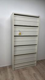 Documentenkast/ Tijdschriftenkast gebruikt, Grijs, Huis en Inrichting, Kasten | Ladekasten, Ophalen, Gebruikt, 50 tot 100 cm, Minder dan 100 cm