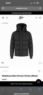 Millions winter jas te koop, Kleding | Heren, Jassen | Zomer, Ophalen of Verzenden, Zo goed als nieuw, Zwart