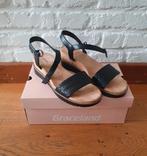 Graceland Sandalen - Maat 38, Kleding | Dames, Schoenen, Zwart, Zo goed als nieuw, Graceland, Sandalen of Muiltjes
