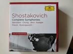 Shostakovich Complete Symphonies Bernstein Jarvi Karajan, Cd's en Dvd's, Cd's | Klassiek, Ophalen of Verzenden, Zo goed als nieuw