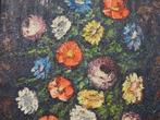 A5252 Mooie Klassie sil leven met bloemen, Antiek en Kunst, Ophalen of Verzenden