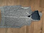 Grijze Hoodie Vest, Ophalen of Verzenden, Zo goed als nieuw, Maat 46 (S) of kleiner, Grijs