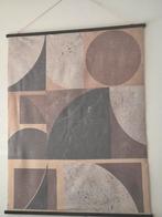 Wandhanger Bolsena Kwantum bruin abstract, Ophalen