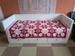 Bed hemnes ikea wit 80x200, Ophalen, Gebruikt, Eenpersoons, Wit