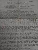 Illegale oorlogskrant, Ophalen of Verzenden, 1940 tot 1960, Tijdschrift