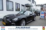 Fiat 124 SPIDER 1.4 M-AIR Turbo  LUSSO Automaat Leder Navi C, Auto's, Fiat, Gebruikt, Cabriolet, USB, Zwart