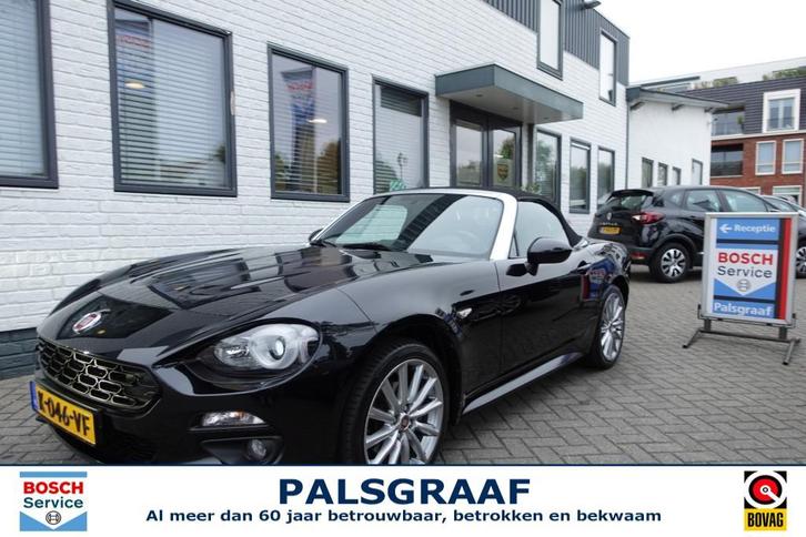 Fiat 124 SPIDER 1.4 M-AIR Turbo  LUSSO Automaat Leder Navi C, Auto's, Fiat, Bedrijf, 124 Spider, ABS, Airbags, Apple Carplay, Bluetooth
