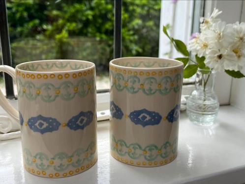 Nieuw! Twee mugs Indian, Emma Bridgewater 2000, Huis en Inrichting, Keuken | Servies, Nieuw, Overige typen, Overige stijlen, Aardewerk