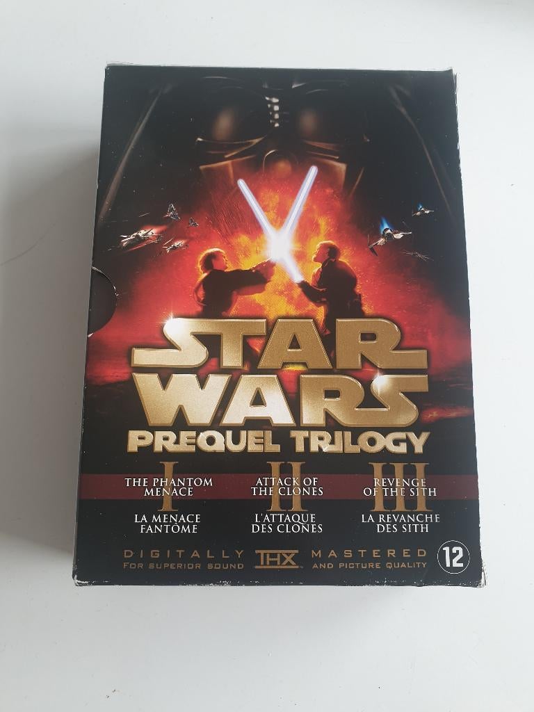 Starwars trilogy dvd box, Cd's en Dvd's, Dvd's | Actie, Vanaf 12 jaar, Ophalen of Verzenden, Gebruikt