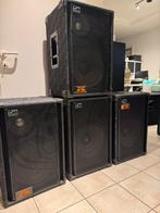 set van vier Solton EC 15/3 speakers ook per 2 te koop, Zo goed als nieuw, 120 watt of meer, Front, Rear of Stereo speakers, Ophalen