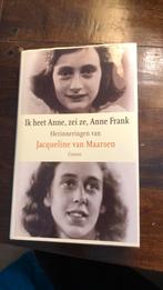 J. van Maarsen - Ik heet Anne, zei ze, Anne Frank, Ophalen of Verzenden, Zo goed als nieuw, J. van Maarsen