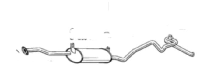 UITLAAT demper mitsubishi bus l400 l-400, Auto diversen, Overige Auto diversen, Verzenden
