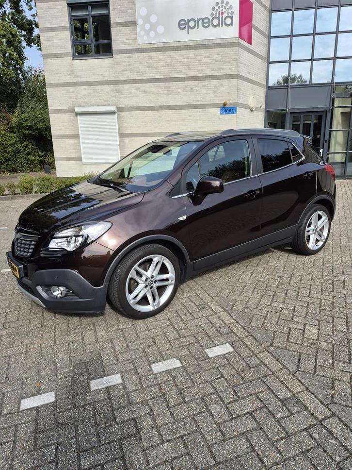 Opel Mokka 1.4 Turbo 140PK Navi,Leer,Xenon,Camera,Schuifdak, Auto's, Opel, Particulier, Mokka, ABS, Achteruitrijcamera, Airconditioning