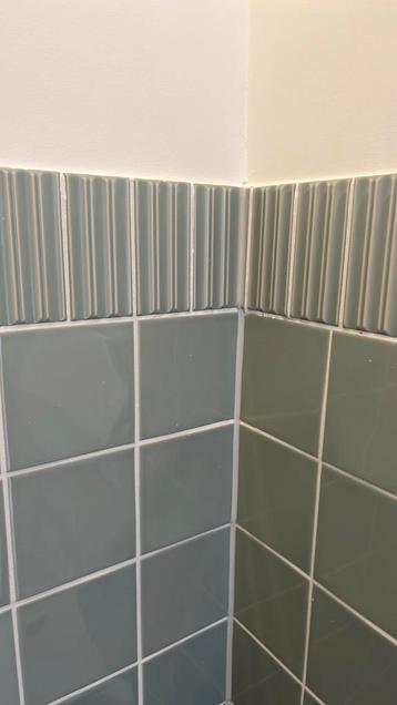 Designtegels Groene tegeltjes restpartij beschikbaar voor biedingen