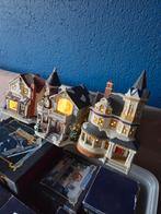 3 mooie kersthuizen met licht, Diversen, Kerst, Ophalen of Verzenden, Gebruikt