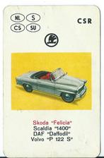 kwartetkaart Skoda Felicia, Ophalen of Verzenden, Gebruikt, Auto's