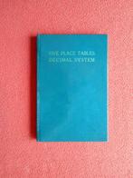 P. Wijdenes: Five Place Tables Decimal System, Ophalen of Verzenden, Zo goed als nieuw