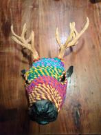 Hertenkop niet echt ;) wanddecoratie, Ophalen of Verzenden