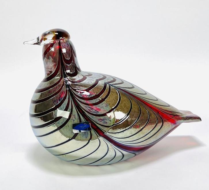 510. Glazen vogel, Oiva Toikka voor Iittala, 1981, Finland, Antiek en Kunst, Kunst | Designobjecten, Ophalen of Verzenden