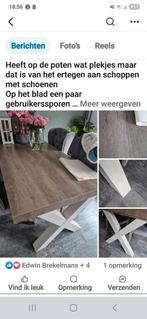 Eettafel zeer netjes 180cm lang, 150 tot 200 cm, Vier personen, Rechthoekig, 50 tot 100 cm