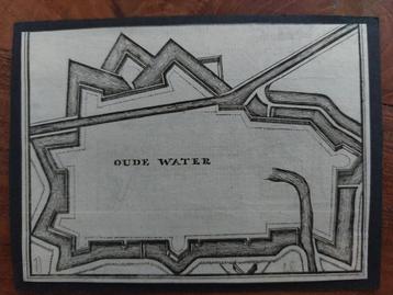 11 / Oudewater Grondtekening uit 1675 beschikbaar voor biedingen
