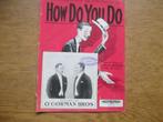 HOW DO YOU DO, Muziek en Instrumenten, Ophalen of Verzenden, Populair, Zang