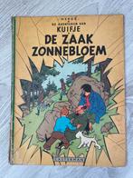 Kuifje - De Zaak Zonnebloem - Oude Druk, Eén stripboek, Ophalen of Verzenden, Gelezen